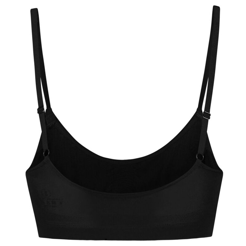 BYE-BRA - MEDIUM CONTROL SUTI SEM PONTOS PRETO TAMANHO M