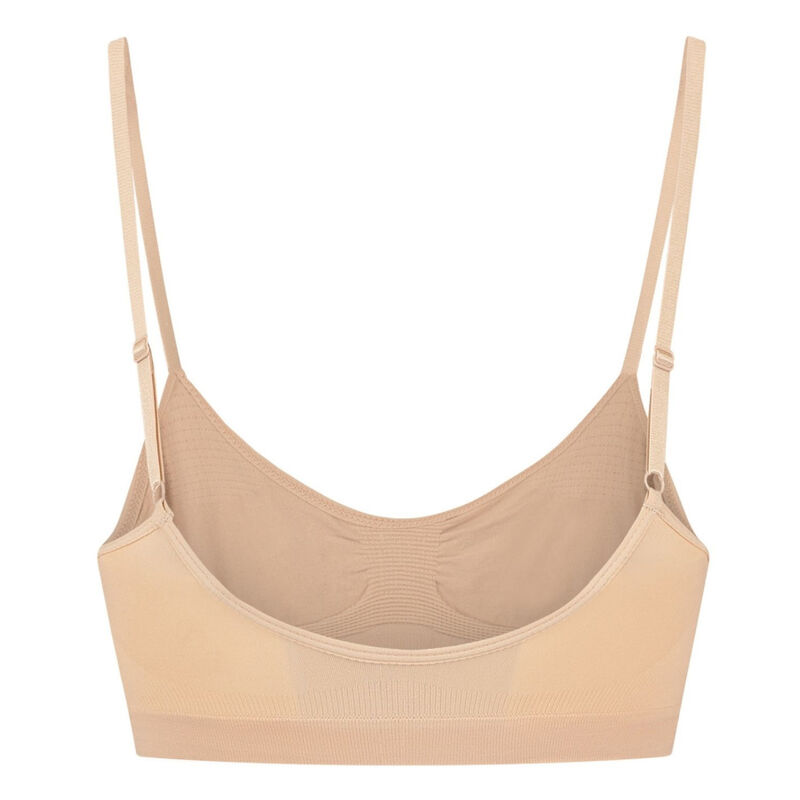 BYE-BRA - MEDIUM CONTROL SUTI SEM PONTOS BEIGE TAMANHO XL