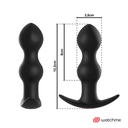 ANBIGUO - PLUGUE DE CONTROLE REMOTO WATCHME TIBÉRIO VIBRADOR ANAL