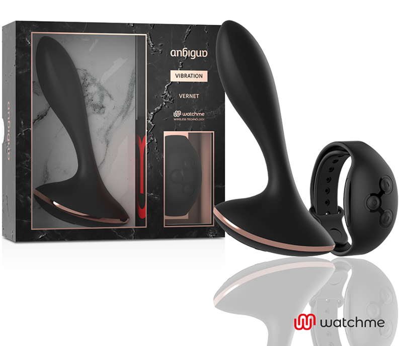 ANBIGUO - VIBRADOR DE CONTROLE REMOTO WATCHME ANAL VERNET