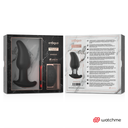 ANBIGUO - VIBRADOR DE CONTROLE REMOTO WATCHME COM PÉROLAS ROTATIVAS ANAL AMADEUS