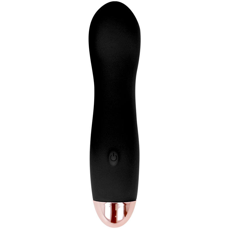 DOLCE VITA - VIBRADOR RECARREGÁVEL UM PRETO 10 VELOCIDADES