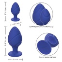 CALIFORNIA EXOTICS - BUTTPLUG CHEEKY ROXO