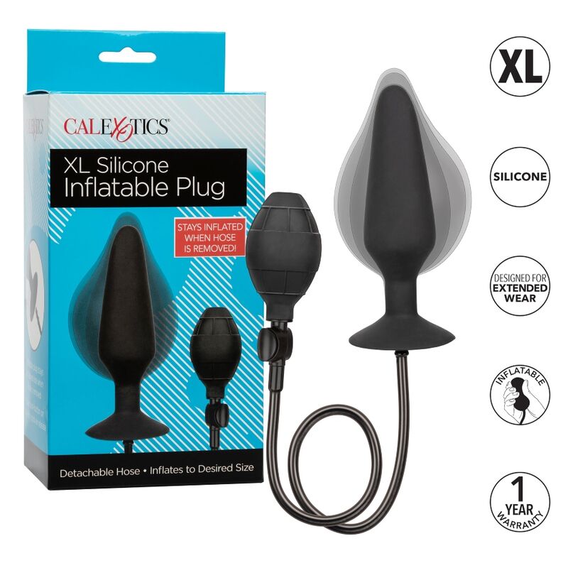 CALIFORNIA EXOTICS - PLUGUE INFLVEL DE SILICONE XL