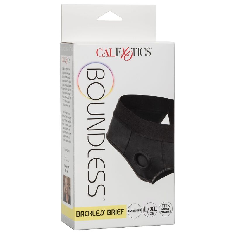 CALIFORNIA EXOTICS - BOUNDLESS BACKLESS BRIEF L/XL