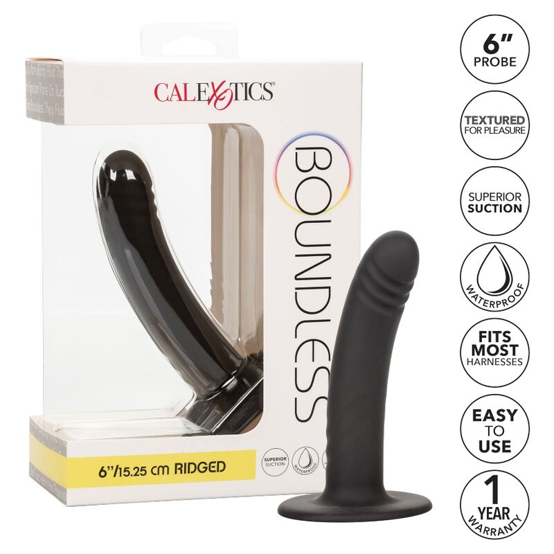 CALIFORNIA EXOTICS - BOUNDLESS DILDO 15.25 CM COMPATÍVEL COM ARNÊS