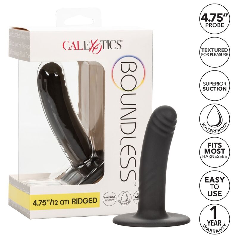 CALIFORNIA EXOTICS - DILDO BOUNDLESS 12 CM COMPATÍVEL COM ARNÊS