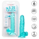 CALIFORNIA EXOTICS - DILDO QUEEN TAMANHO AZUL 15.3 CM