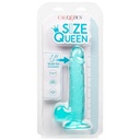 CALIFORNIA EXOTICS - DILDO QUEEN TAMANHO AZUL 15.3 CM