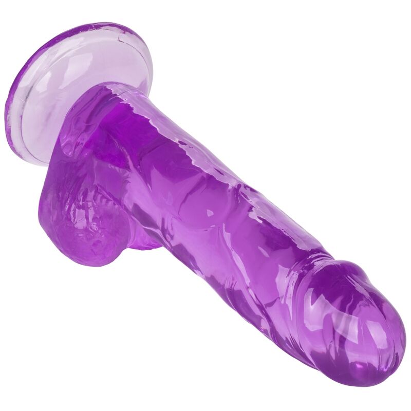 CALIFORNIA EXOTICS - DILDO QUEEN TAMANHO ROXO 15.3 CM