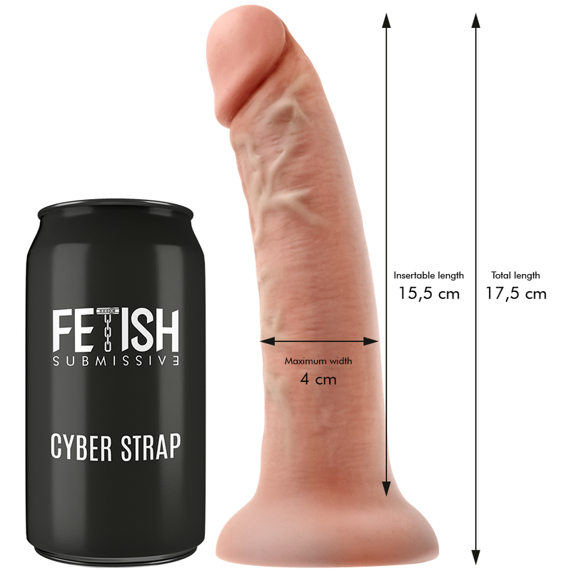 FETISH SUBMISSIVE CYBER STRAP - ARNÊS DE CONTROLE REMOTO WATCME TECHNOLOGY S