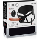 FETISH SUBMISSIVE CYBER STRAP - ARNÊS DE CONTROLE REMOTO E BALA VIBRANTE TECNOLOGIA WATCME L