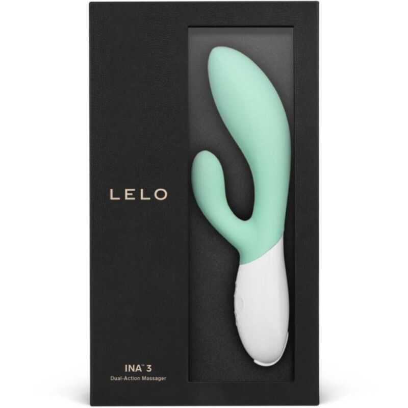 LELO - INA 3 VIBRADOR COELHO VERDE ALGAS MARINHAS DE LUXO