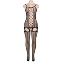 QUEEN LINGERIE - BODYSTOCKING COM ABERTURA S/L