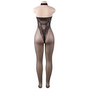 QUEEN LINGERIE - BARE BACK BODYSTOCKING S/L