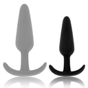 OHMAMA - PLUG ANAL DE SILICONE COM CABO PEQUENO