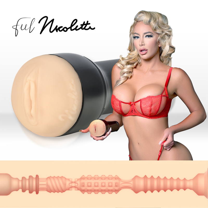 KIIROO - KEON + FEEL NICOLETTE SHEA STROKER + LUBRIFICANTE DE QUALIDADE AQUA 50 ML