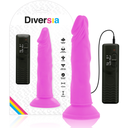 DIVERSIA - FLEXÍVEL VIBRAÇÃO VIBRANTE 23 CM - ROXO