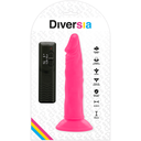 DIVERSIA - DILDO VIBRANTE FLEXÍVEL 23 CM - ROSA