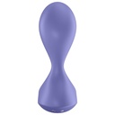 SATISFYER - PLUGUE VIBRATÓRIO SWEET SEAL APP VIOLETA