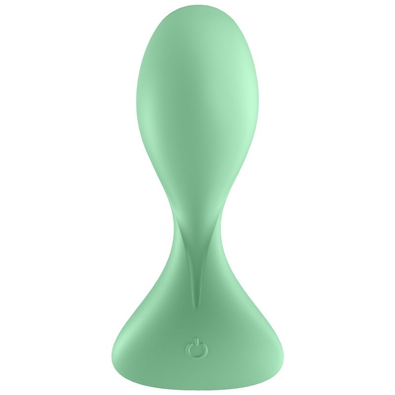 SATISFYER - APLICATIVO DE PLUGUE VIBRATÓRIO TRENDSETTER VERDE