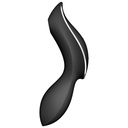 SATISFYER - VIBRADOR DE PULSO DE AR CURVY TRINITY 2 PRETO