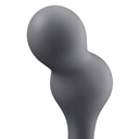 SATISFYER - APLICATIVO DE PLUGUE VIBRATÓRIO DEEP DIVER CINZA