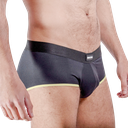 MACHO - CUECA CUECA MS24A AMARELO ESCURO L