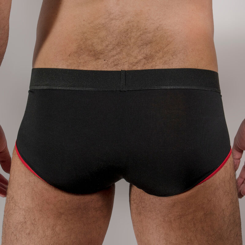 MACHO - CUECA MS24R VERMELHO ESCURO S