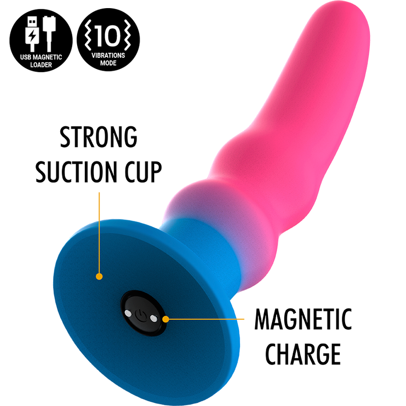 MYTHOLOGY - KUNO UTOPIA DILDO M - VIBRADOR COMPATÍVEL COM A TECNOLOGIA WATCHME WIRELESS