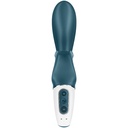 SATISFYER - APLICATIVO VIBRADOR HUG ME COELHO AZUL