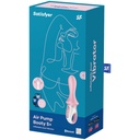 SATISFYER - AIR PUMP BOOTY 5+ VIBRADOR ANAL INFLVEL ROSA