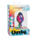 CALIFORNIA EXOTICS - CHEEKY MÉDIO TIE-DYE PLUG ANAL