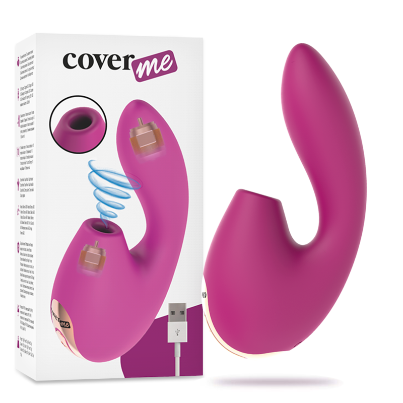 COVERME - ESTIMULADOR DE CLITORIA E PONTO G RUSH