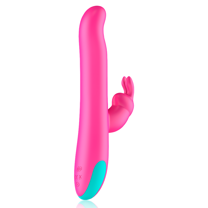 HAPPY LOKY - PLUTO COELHO VIBRADOR E ROTADOR RELÓGIO COM TECNOLOGIA SEM FIO COMPATÍVEL