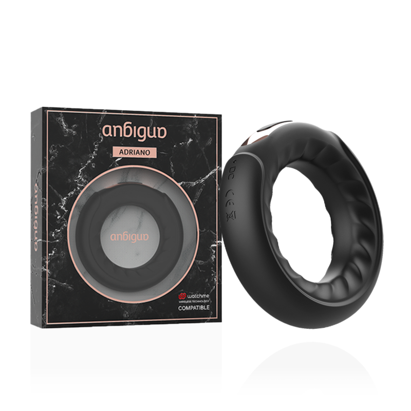 ANBIGUO - ANEL VIBRATÓRIO ADRIANO WATCHME WIRELESS TECHNOLOGY COMPATÍVEL