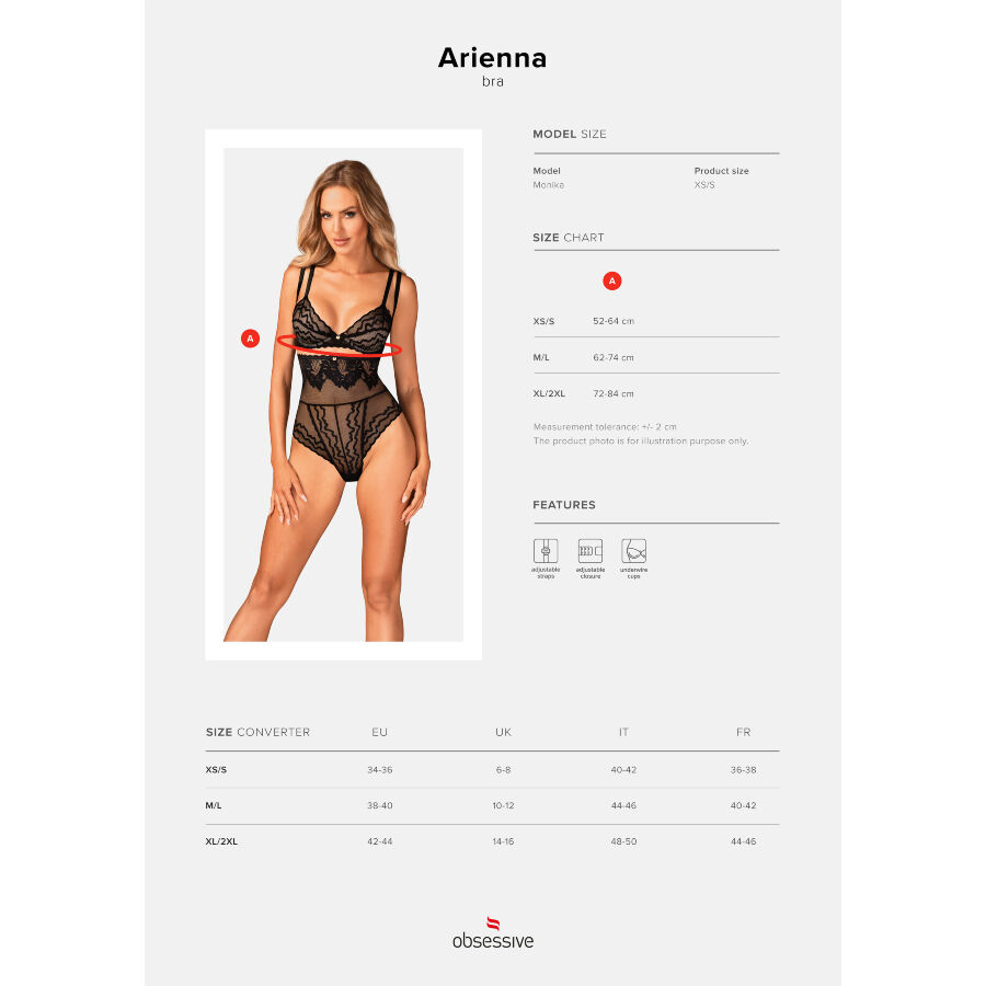 OBSESSIVE - ARIENNA BRA XS/S