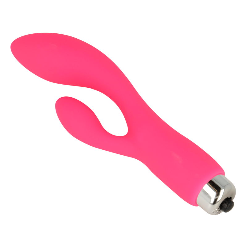 OHMAMA - VIBRADOR COELHO 12,5 CM ROSA