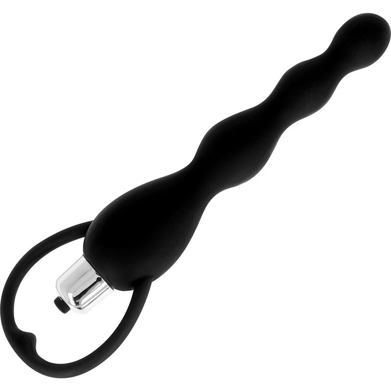 OHMAMA - PLUG ANAL VIBRANTE PRETO