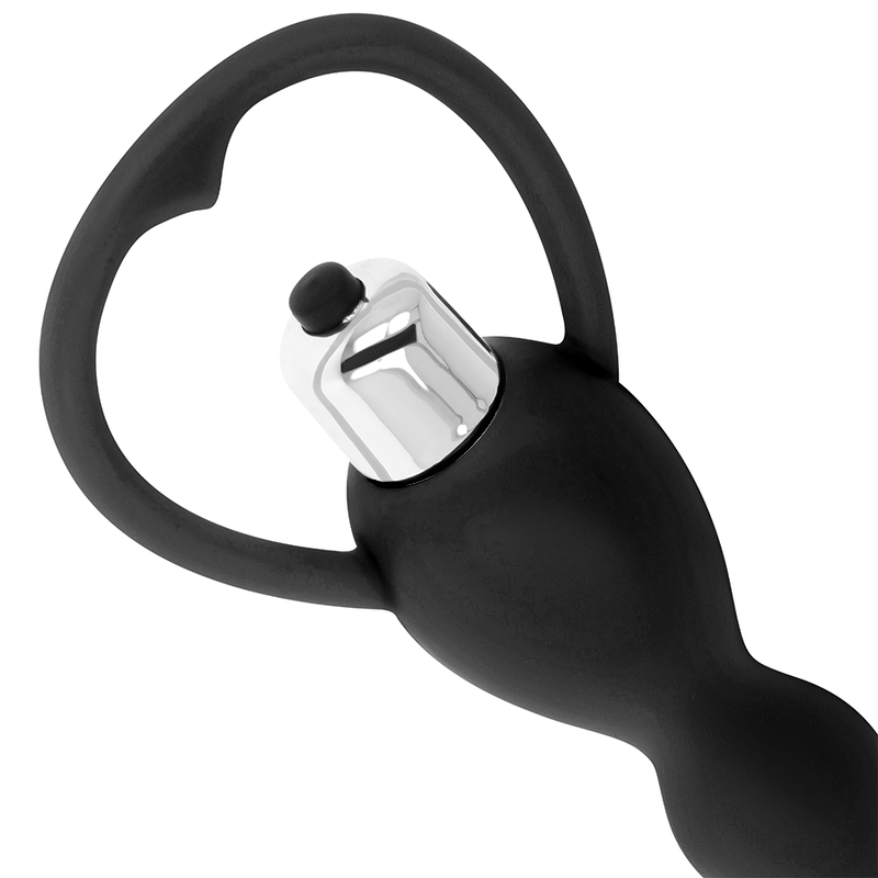 OHMAMA - PLUG ANAL VIBRANTE PRETO