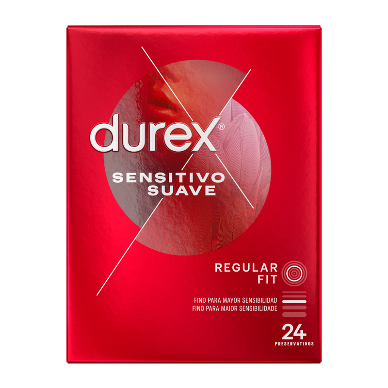 DUREX - SUAVE E SENSÍVEL 24 UNIDADES