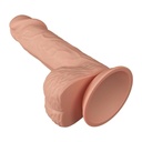 BAILE - LINDO ENCONTRO CATOBLEPAS DILDO REALÍSTICO FLEXÍVEL 20.6 CM NATURAL