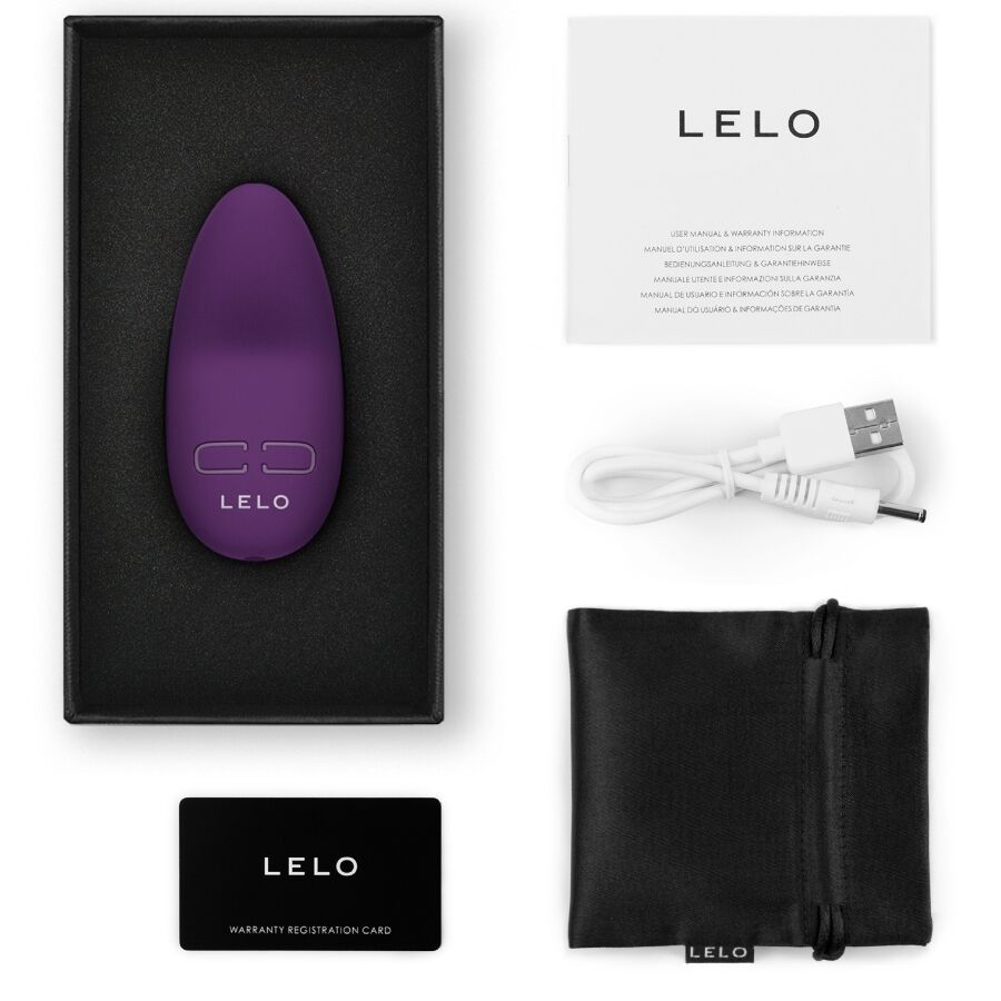 LELO - LILY 3 MASSAGER PESSOAL - ROXO