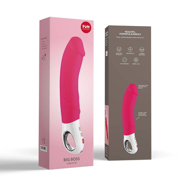 FUN FACTORY - VIBRADOR BIG BOSS G5 ROSA