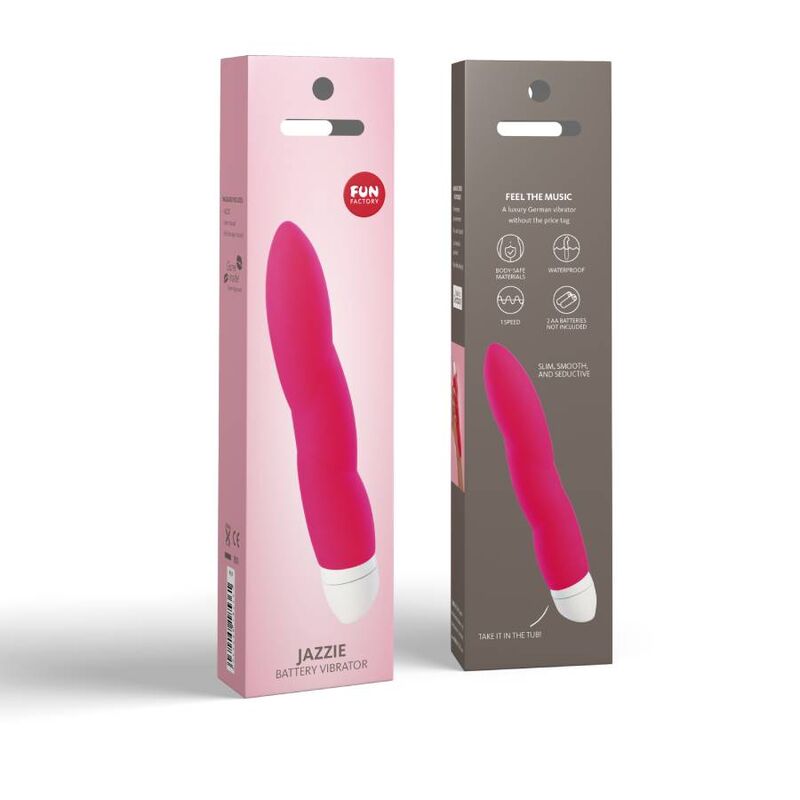 FUN FACTORY - VIBRADOR JAZZIE SLIM ROSA