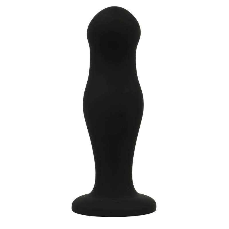 BLACK&SILVER - SEAN PLUG ANAL PREMIUM SILICONE PRETO