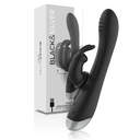 BLACK&SILVER - DJ. ADAM VIBE ESTIMULANTE SILICONE RECARREGÁVEL PRETO