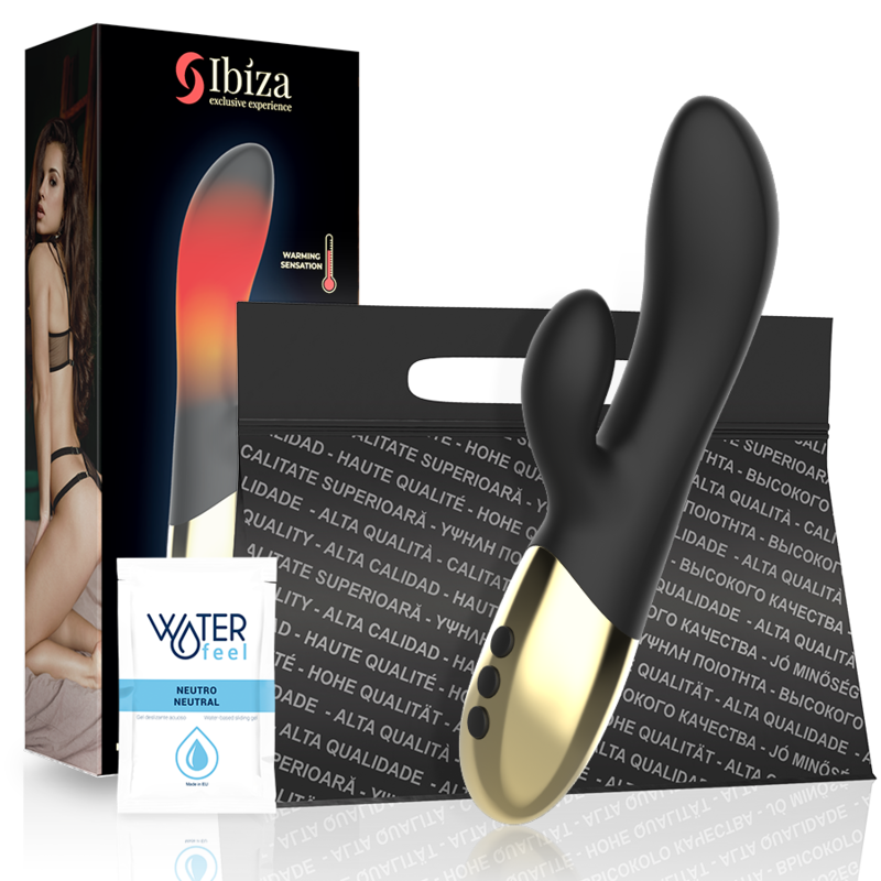 IBIZA - VIBRADOR COELHO AQUECIMENTO