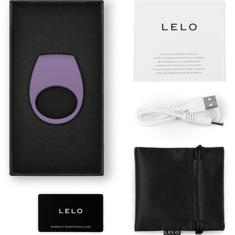 LELO - ANEL VIBRADOR VIOLETA TOR 4