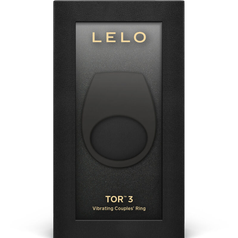 LELO - ANEL VIBRADOR PRETO TOR 4